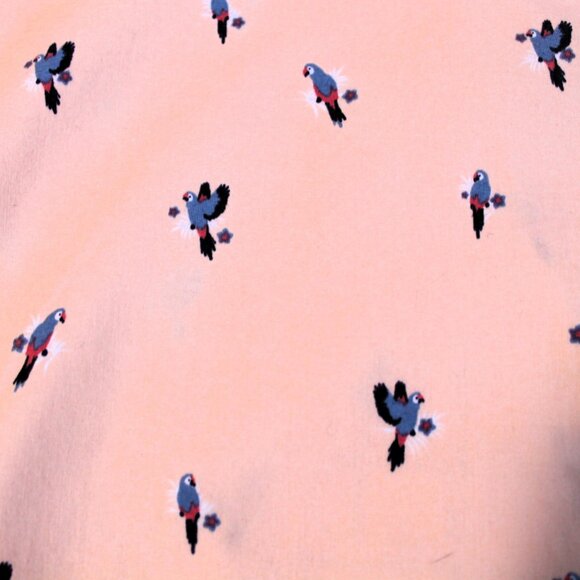 Ecothreads Men's Short Sleeve Snap Front Parrot Shirt, Large - Picture 11 of 11